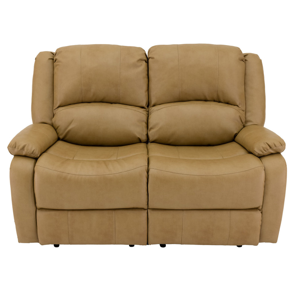 RecPro Charles 58" Double RV Wall Hugger Recliner Sofa RV Loveseat
