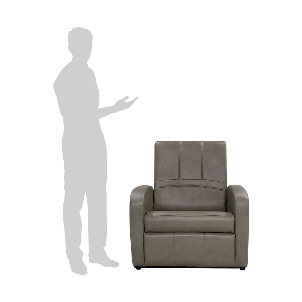 RecPro Charles RV Gaming Chair and Ottoman with Storage