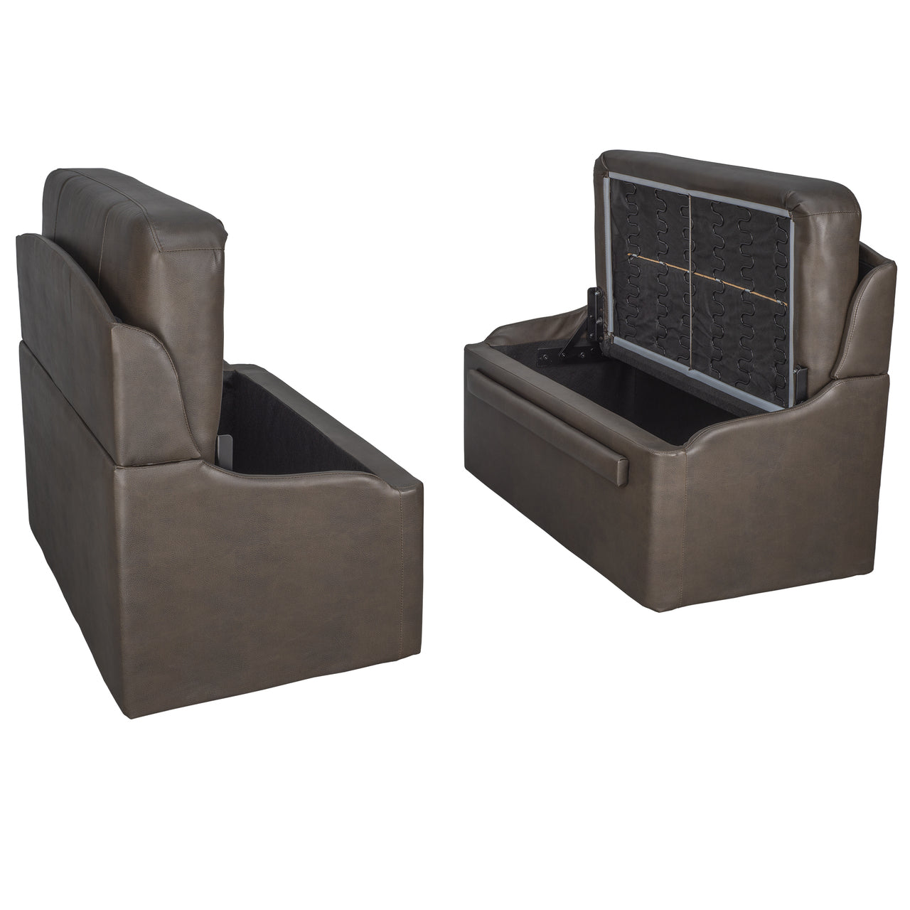 RecPro 38" RV Dinette Booth with Optional Table and Leg