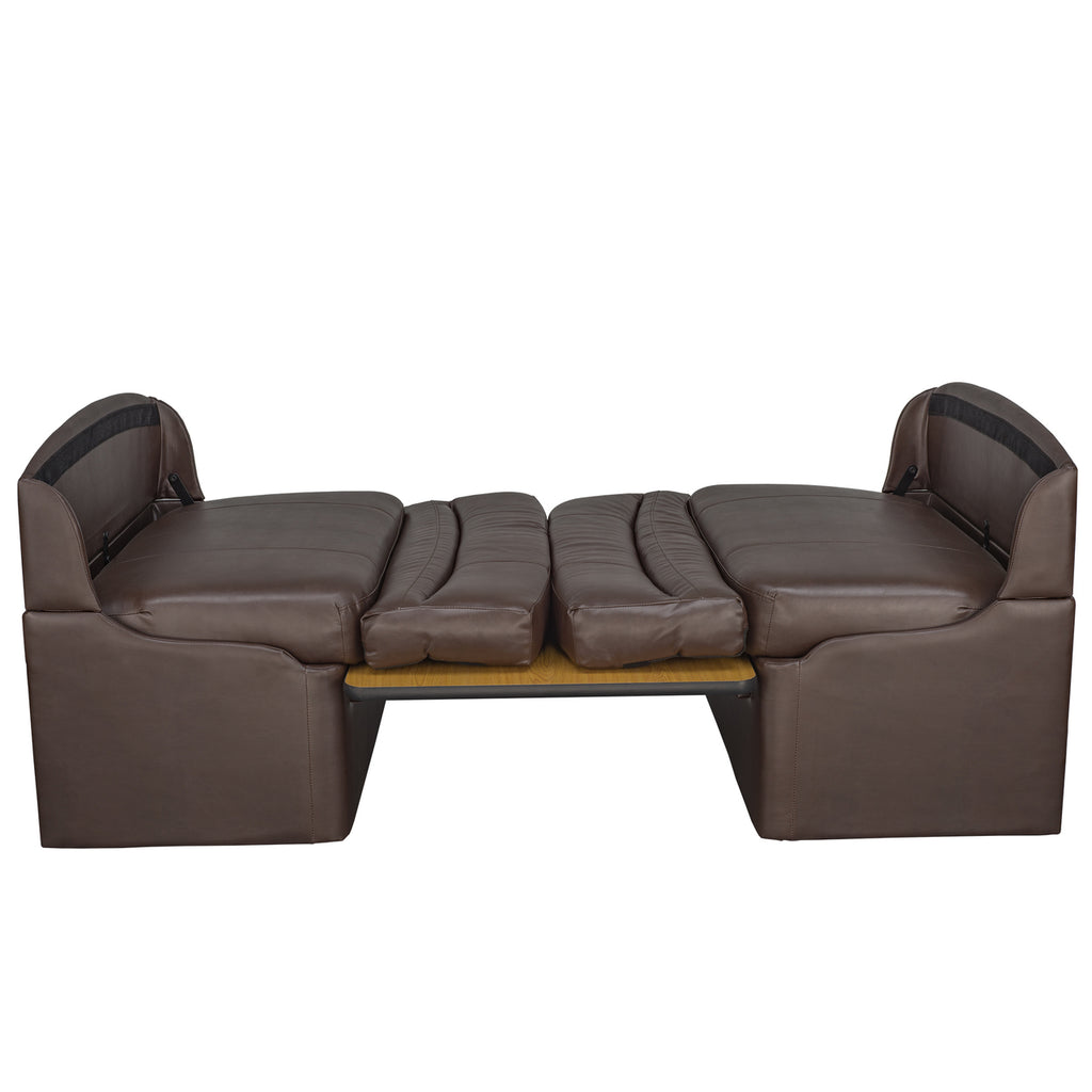 RecPro Charles 40" RV Dinette Booth with Storage | Converts to Bed