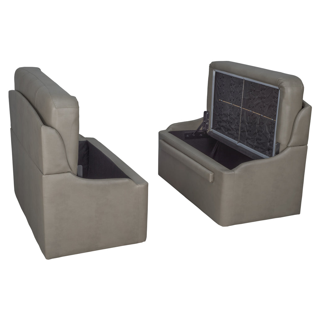 RecPro Charles 38" RV Dinette Booth with Storage | Converts to Bed