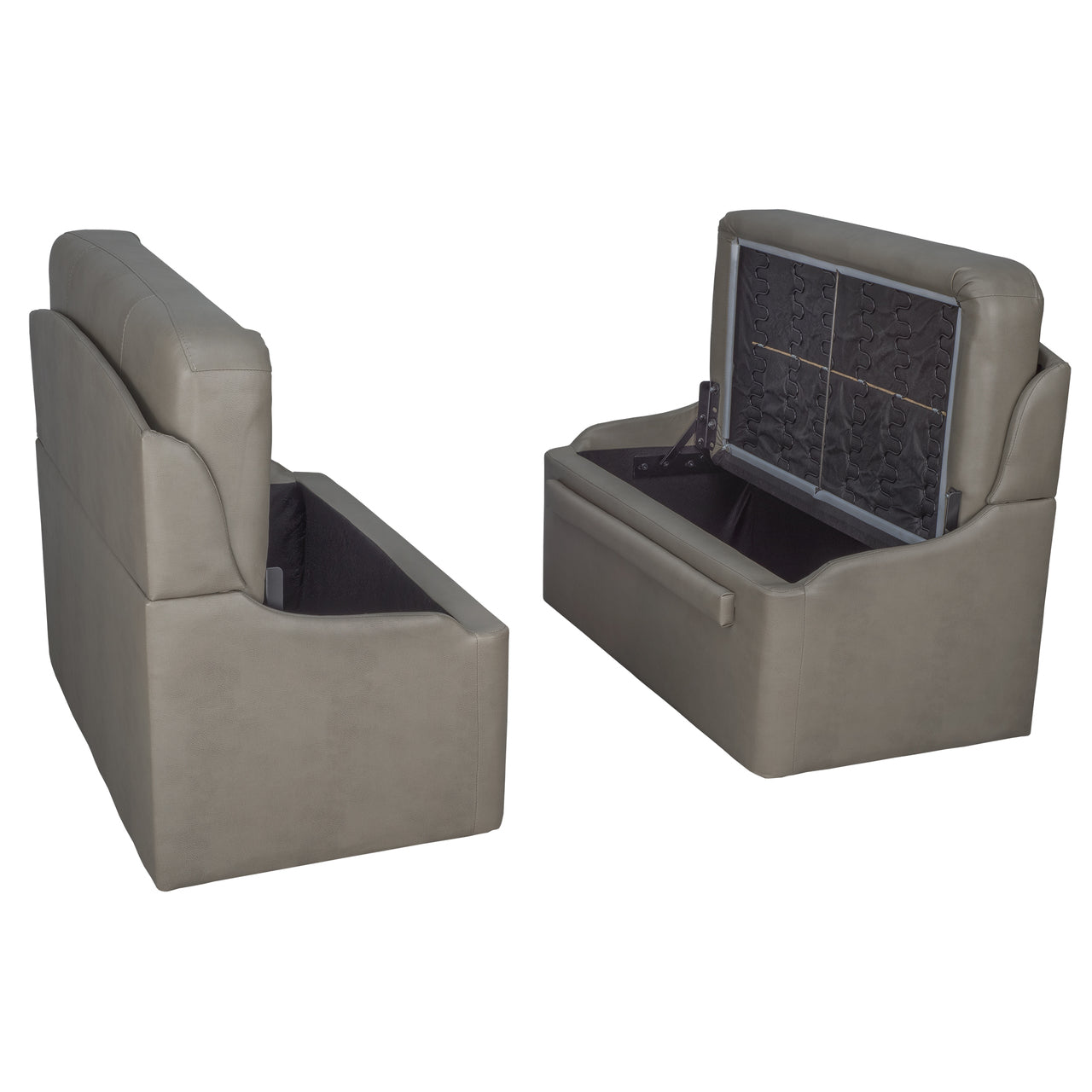 RecPro Charles 38" RV Dinette Booth with Storage | Converts to Bed