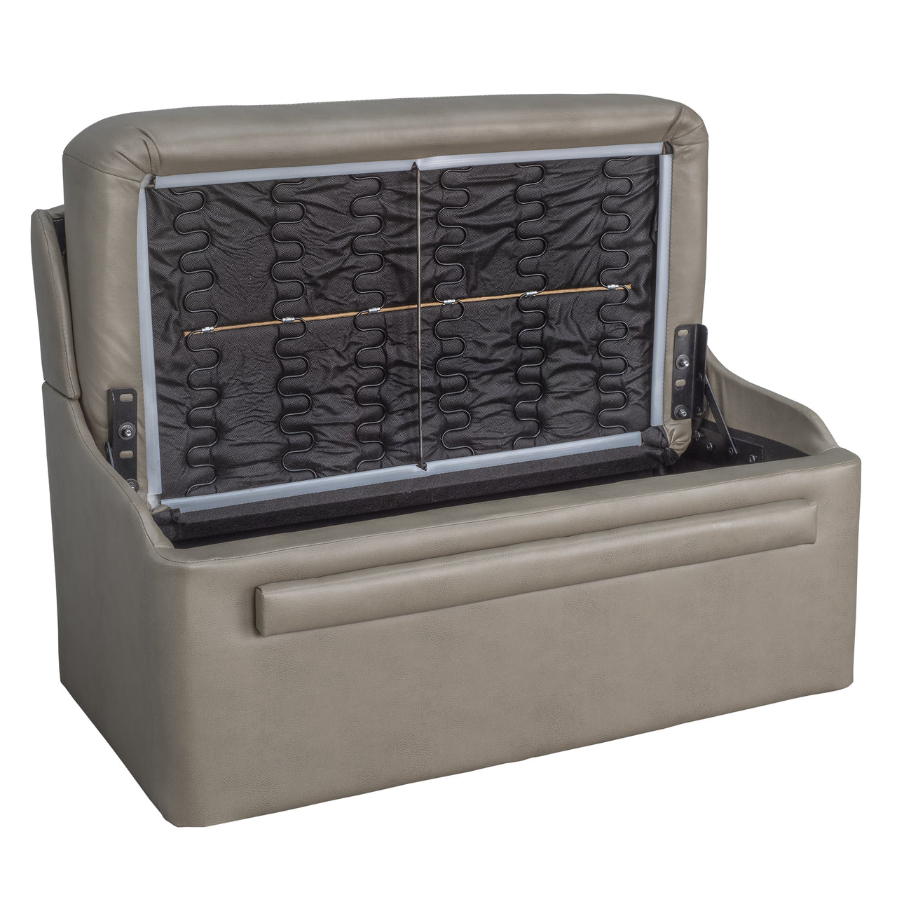 RecPro Charles 42" RV Dinette Booth with Storage | Converts to Bed