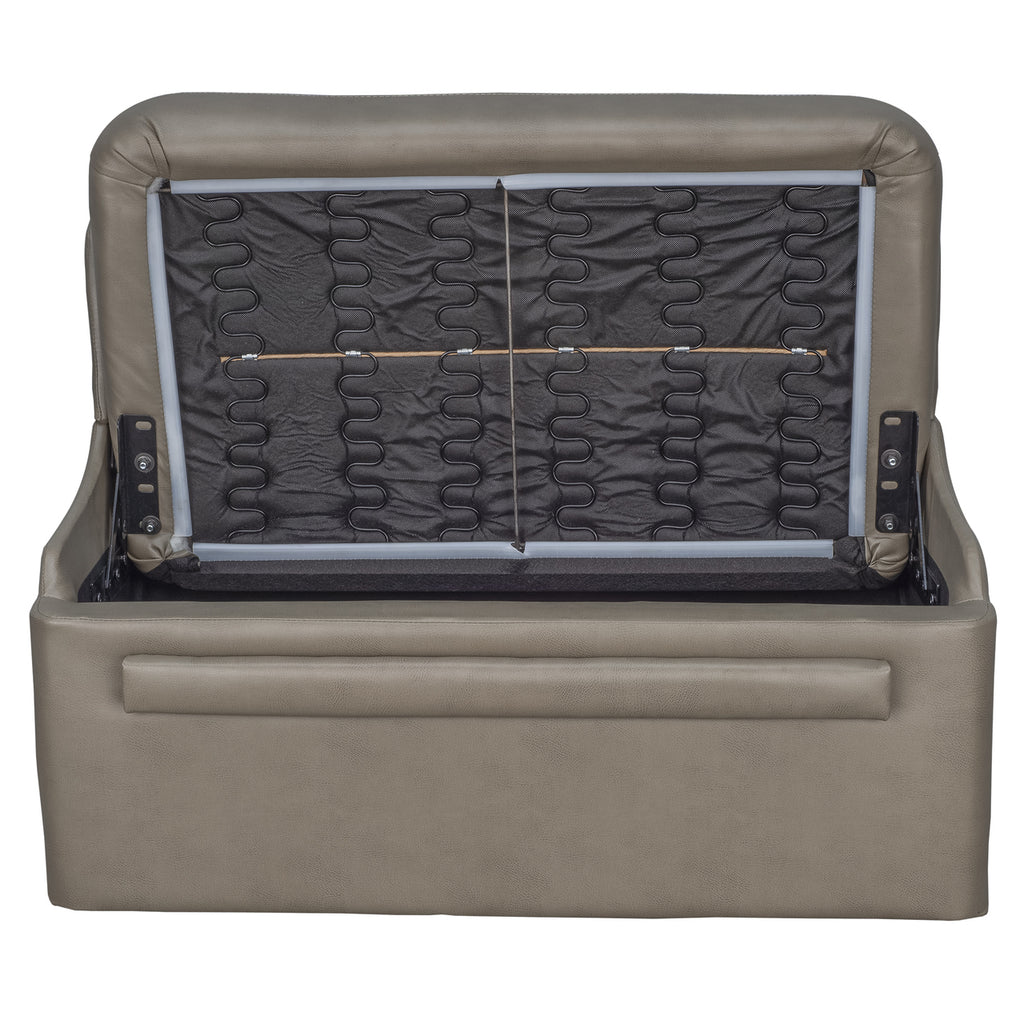 RecPro Charles 38" RV Dinette Booth with Storage | Converts to Bed