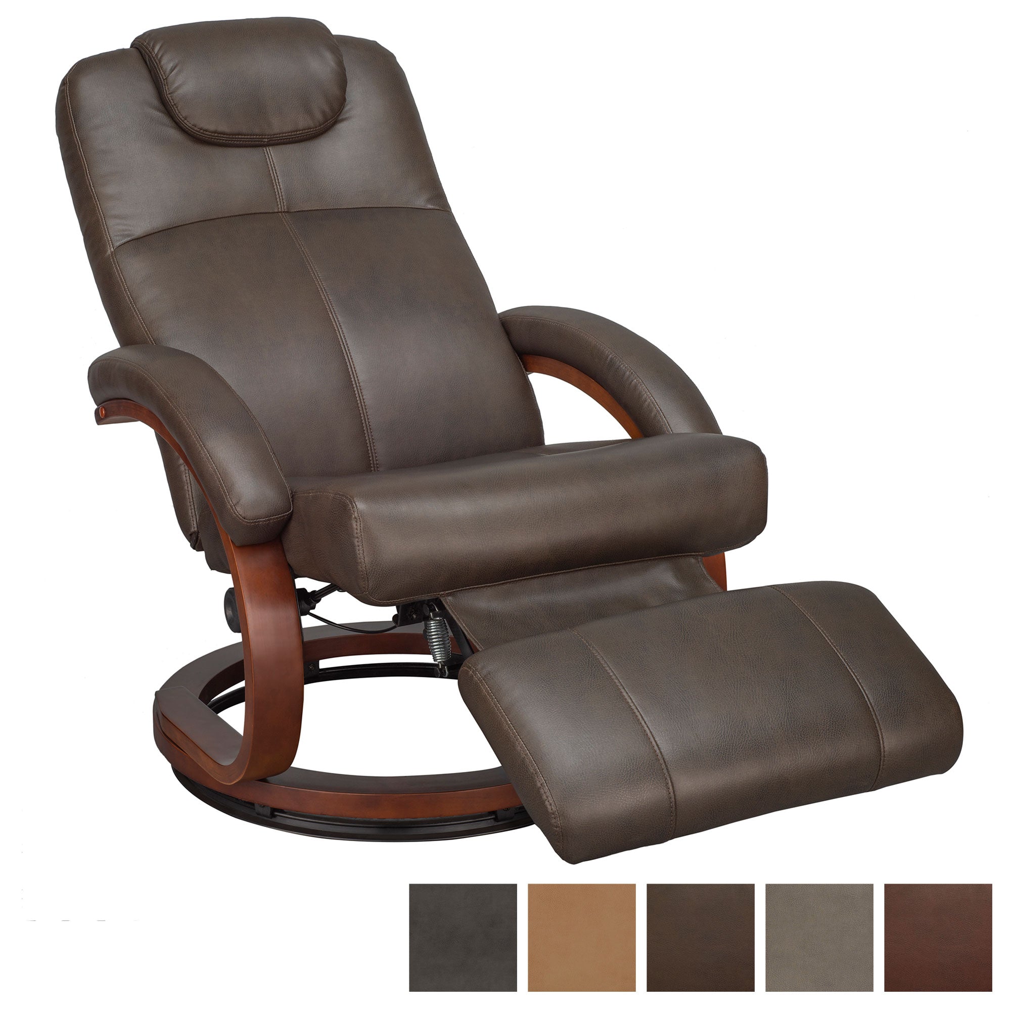 RecPro Charles 28" RV Euro Chair Recliner Modern RV Furniture Design