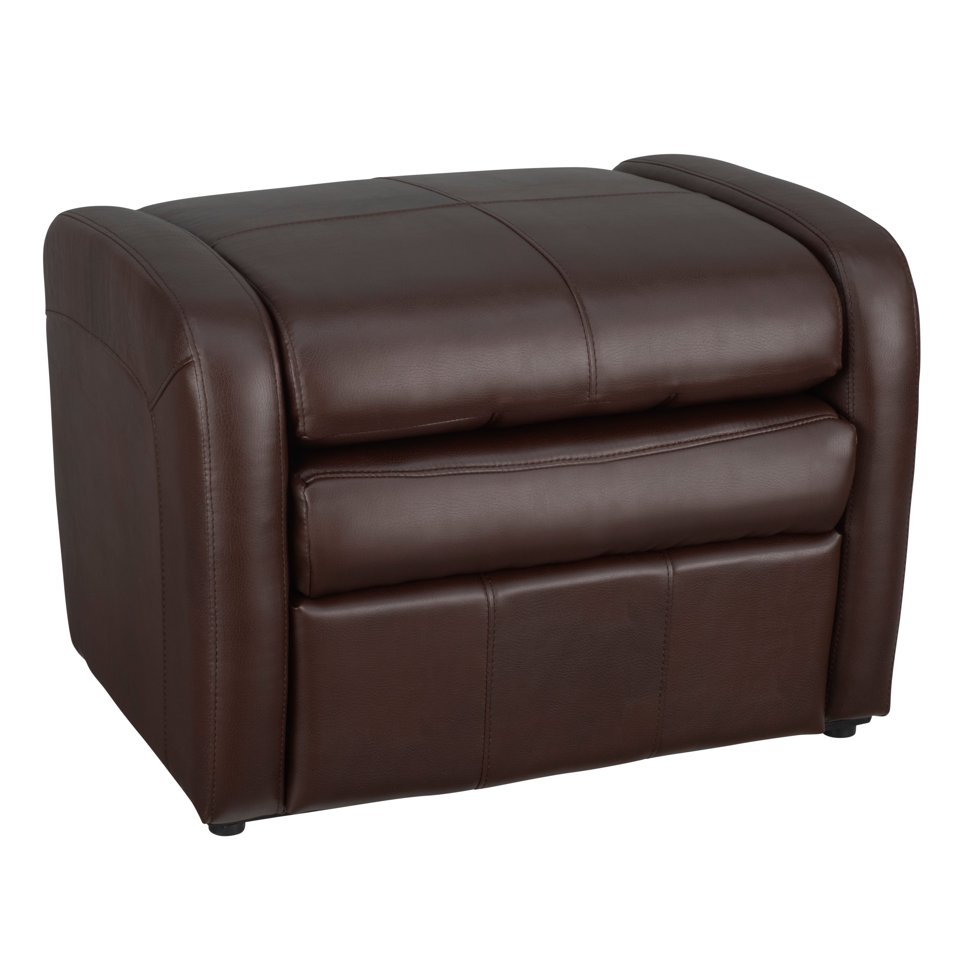 RecPro Charles RV Gaming Chair and Ottoman with Storage