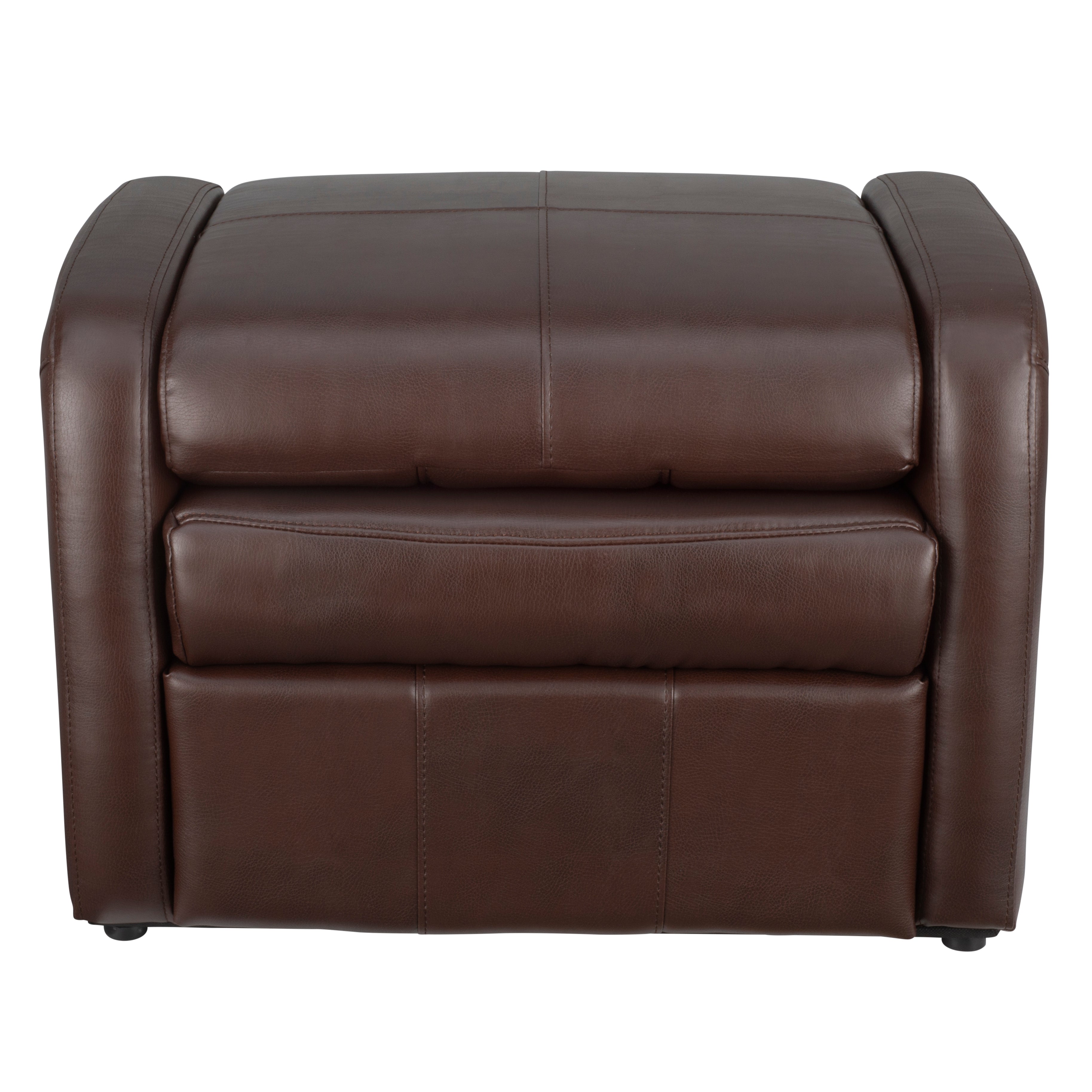 RecPro Charles RV Gaming Chair and Ottoman with Storage