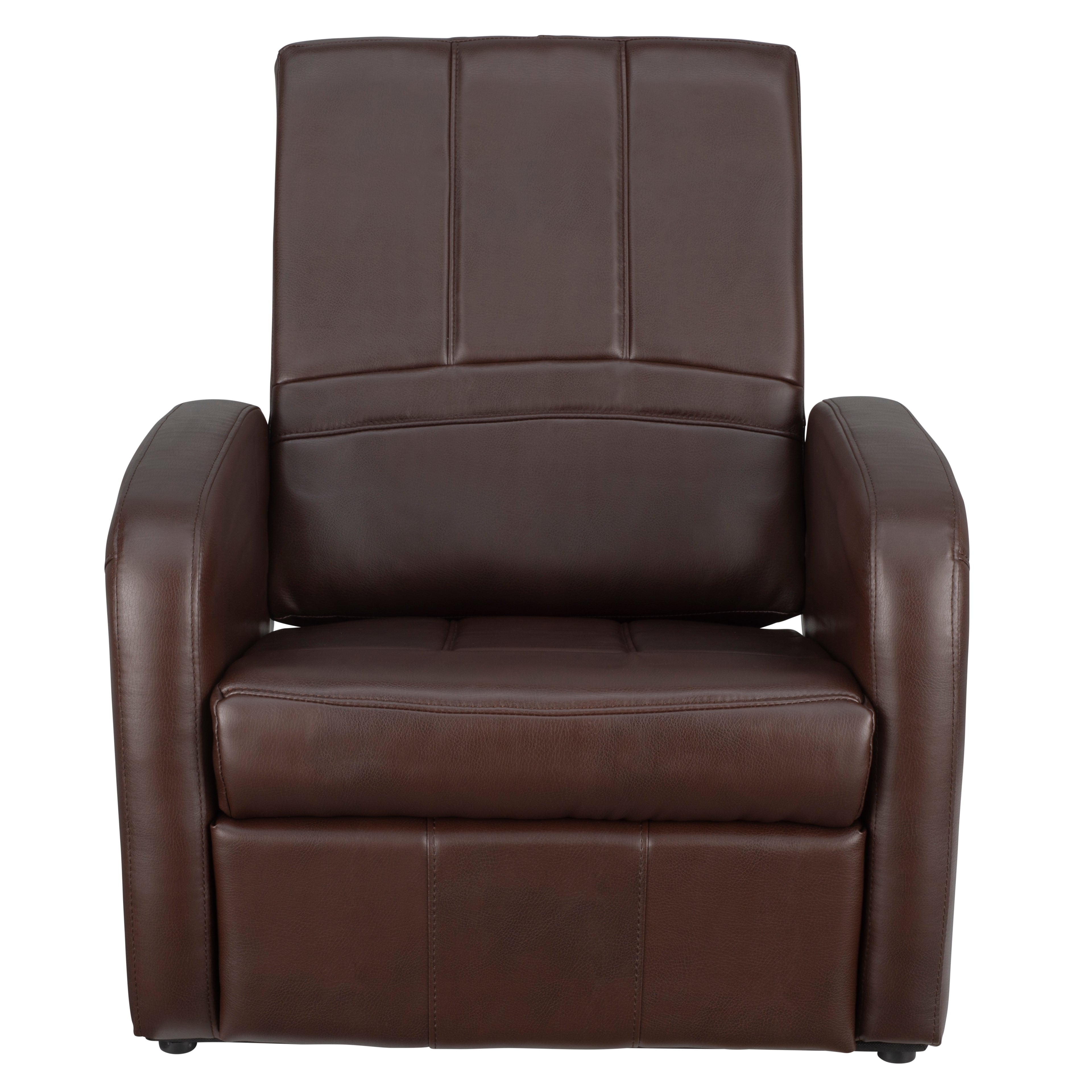 RecPro Charles RV Gaming Chair and Ottoman with Storage