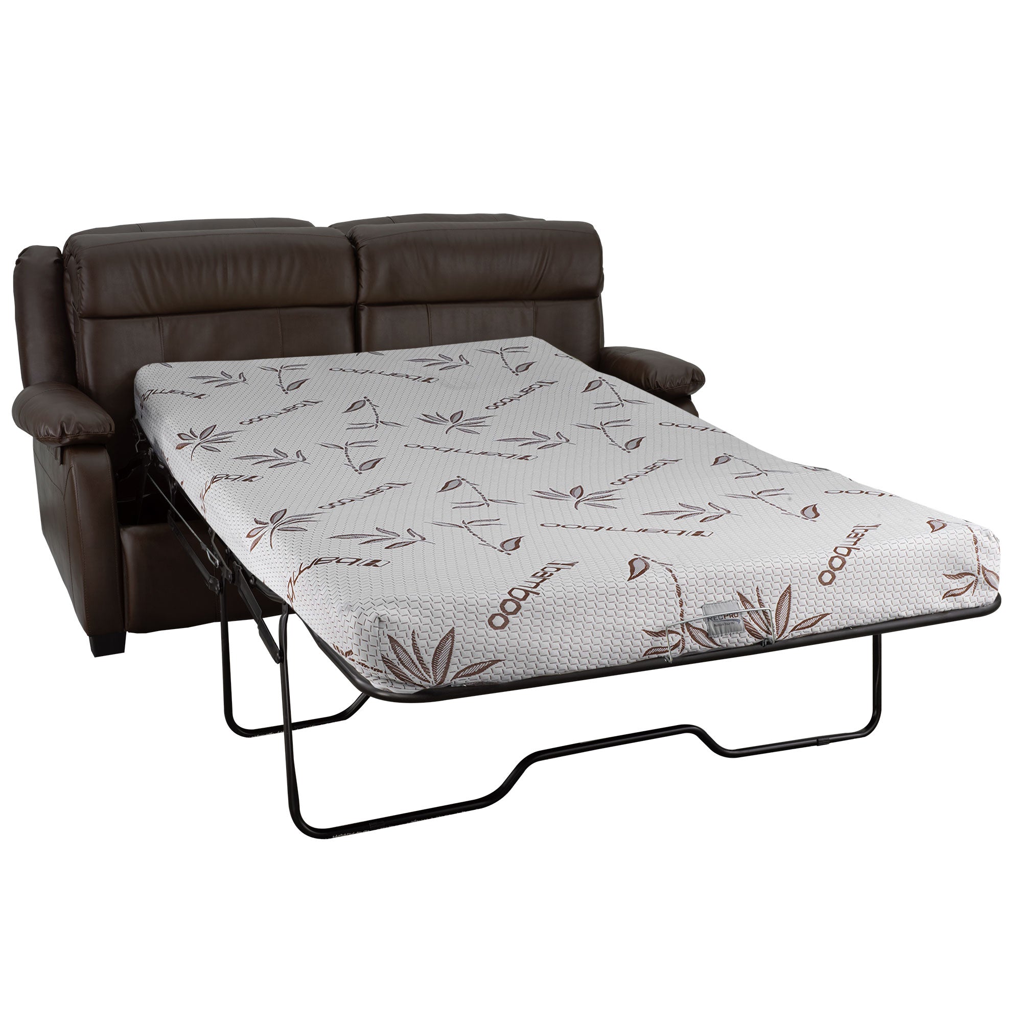 RecPro Charles 65" RV Sleeper Sofa w/ Hide-a-Bed