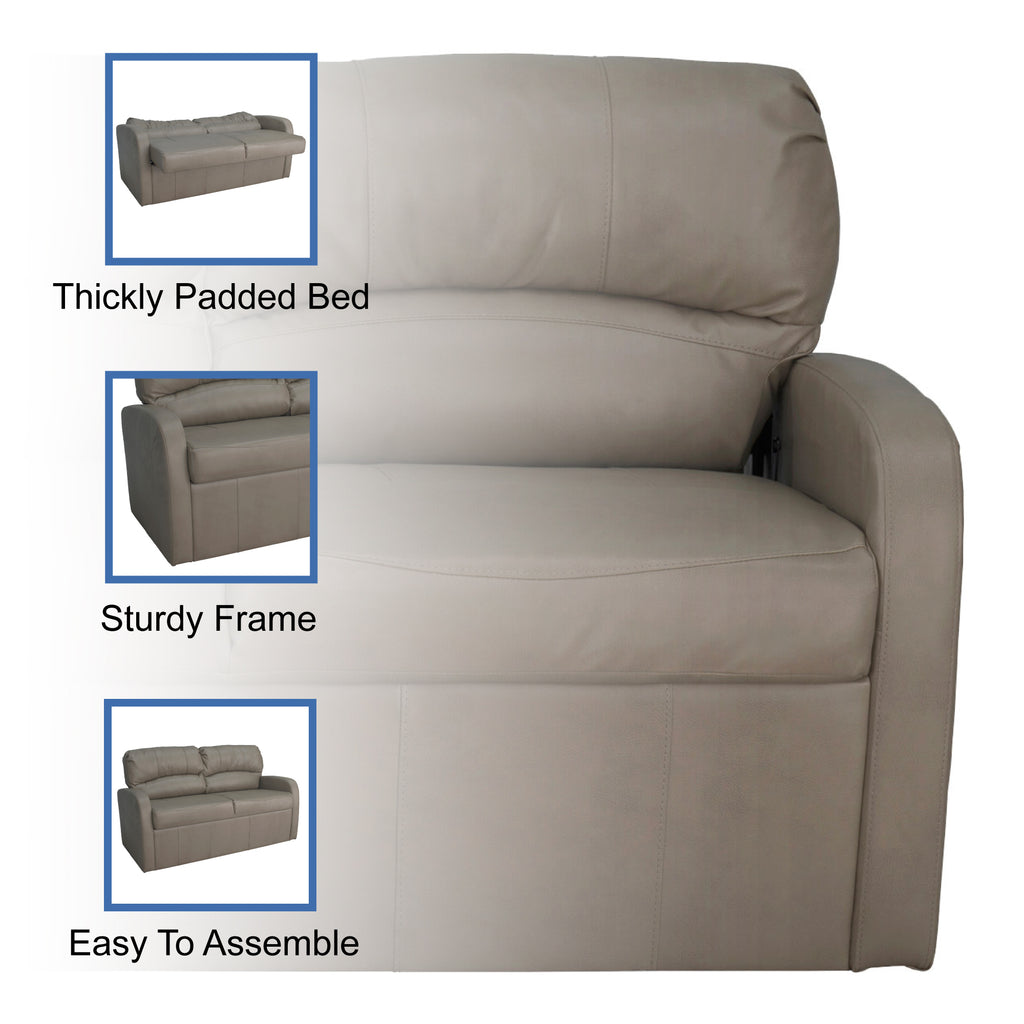 RecPro Charles 60" RV Jackknife Sleeper Sofa