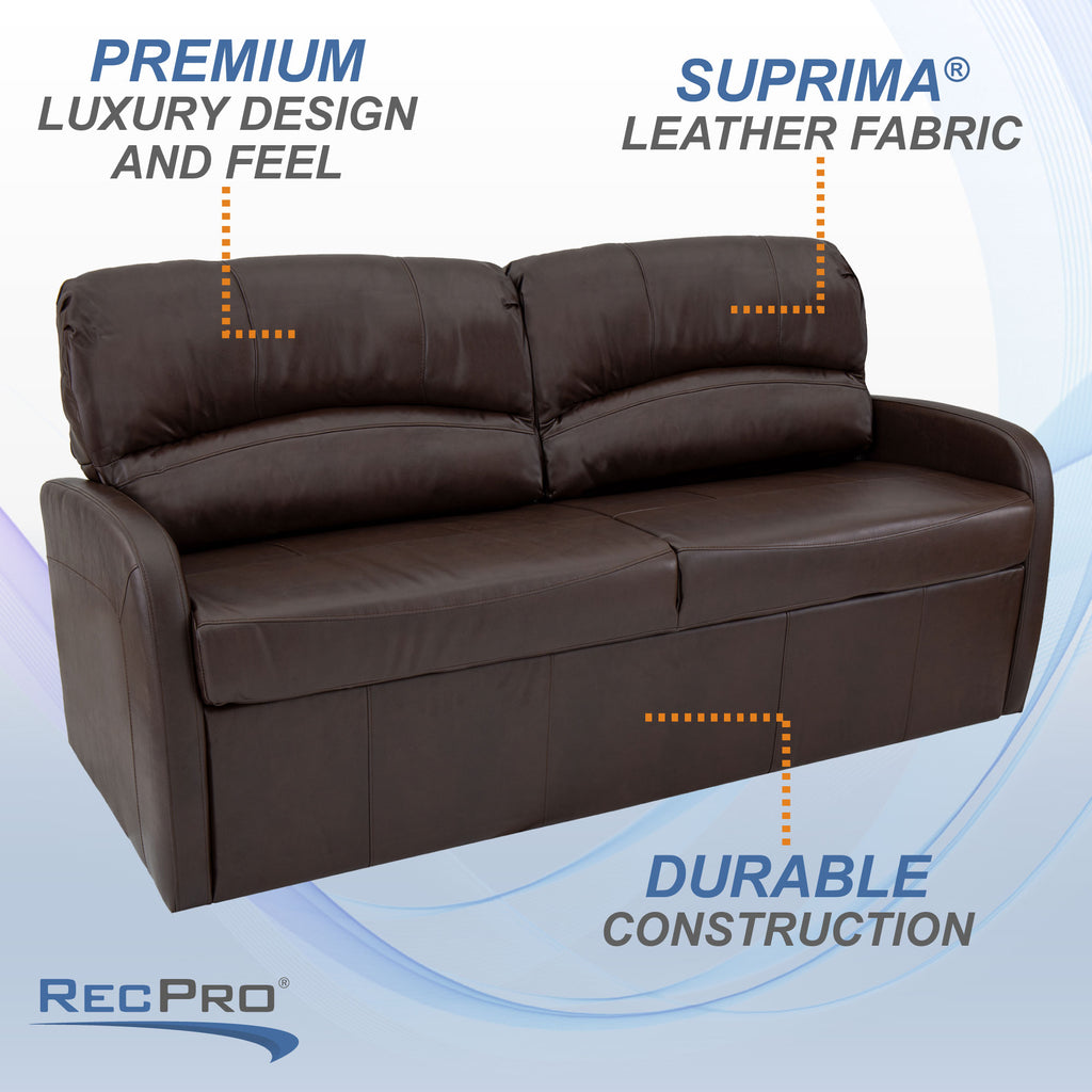 RecPro Charles 70" Jack Knife RV Sleeper Sofa