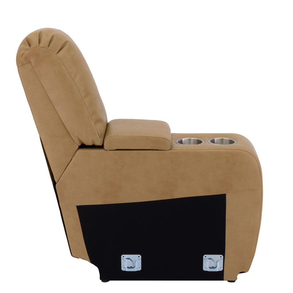 RecPro Charles 9" RV Furniture Comfort Console with Cup Holders and Storage