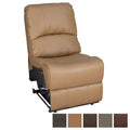 RecPro Charles 22" RV Recliner and Drop Down Comfort Console w/ Cup Holders