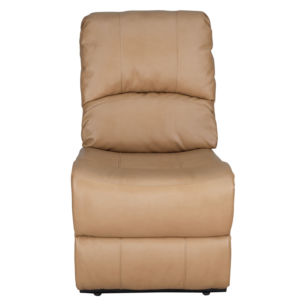 RecPro Charles 22" RV Recliner and Drop Down Comfort Console w/ Cup Holders
