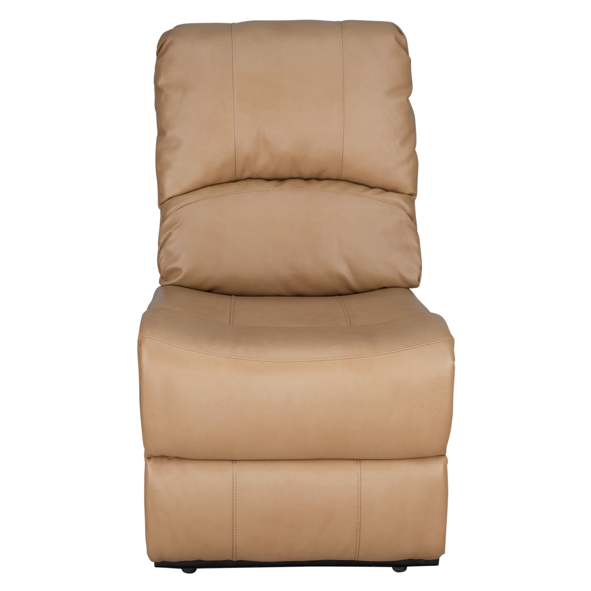 RecPro Charles 22" RV Recliner and Drop Down Comfort Console w/ Cup Holders