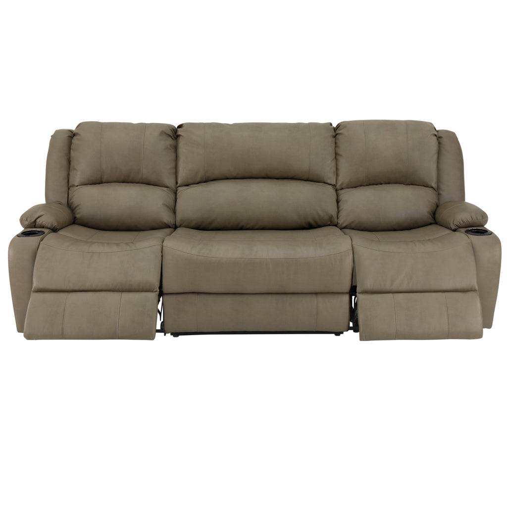 RecPro Charles 94" Powered Double RV Wall Hugger Recliner Sofa