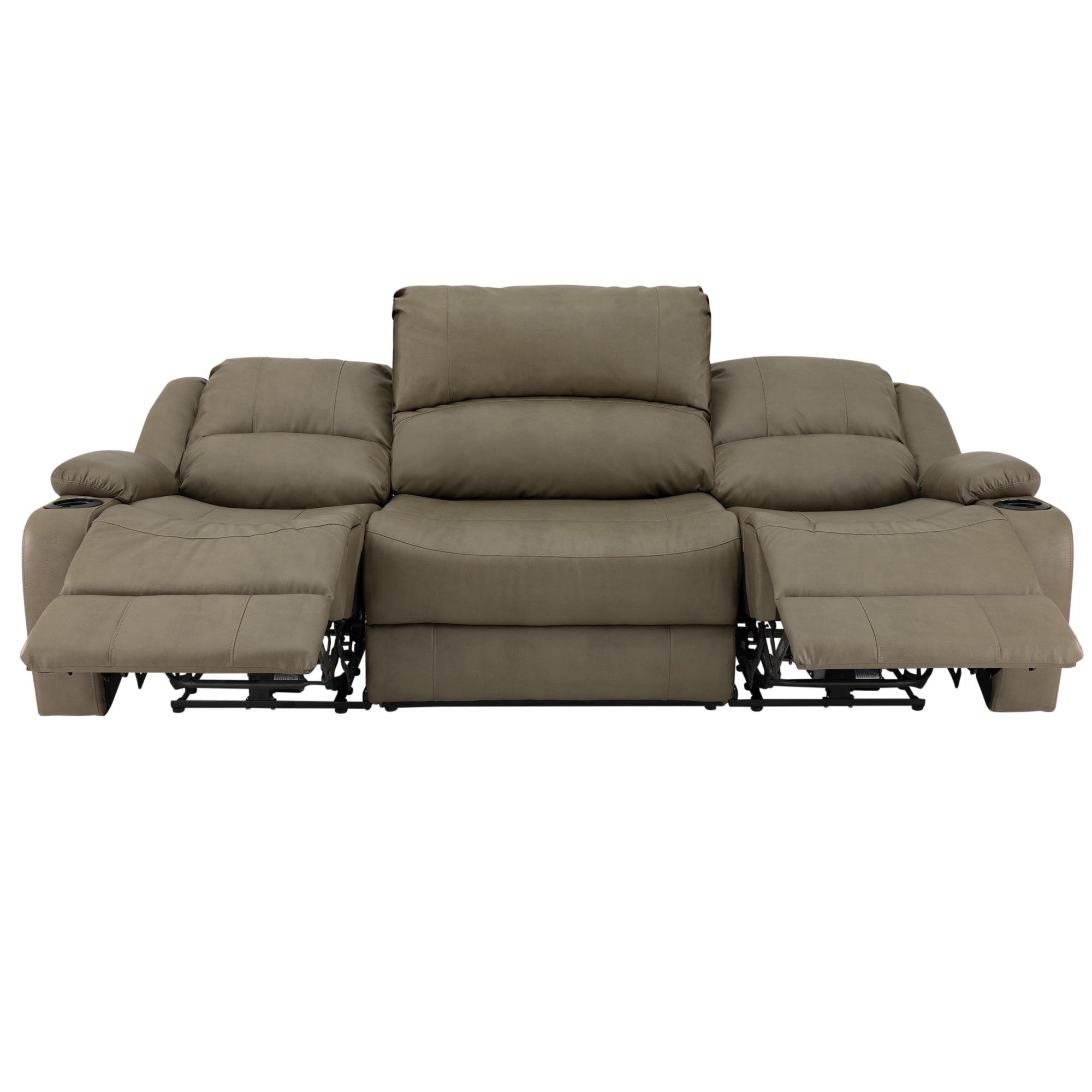RecPro Charles 94" Powered Double RV Wall Hugger Recliner Sofa