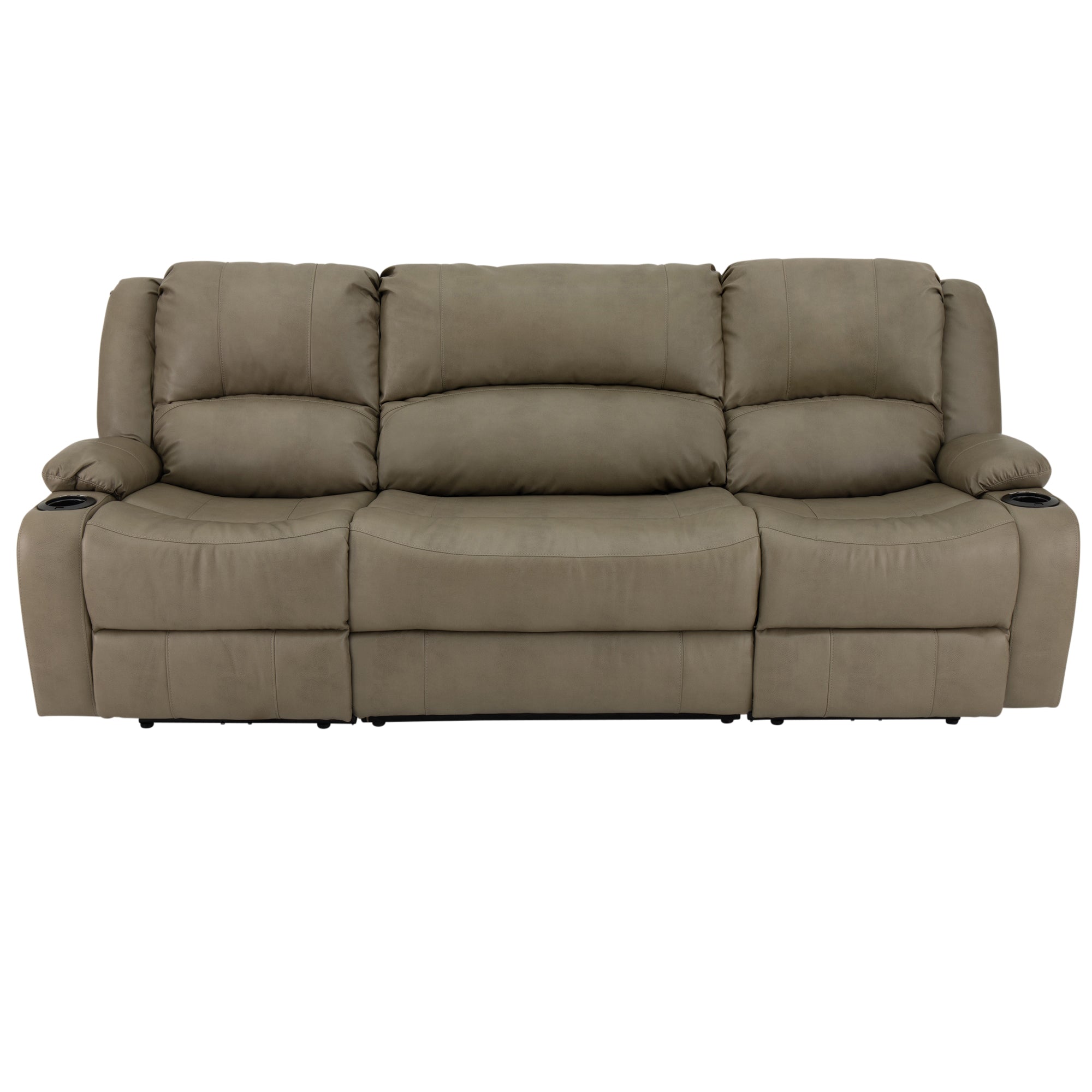 RecPro Charles 94" Powered Double RV Wall Hugger Recliner Sofa